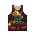 Unisex cotton tank top for gym and casual wear