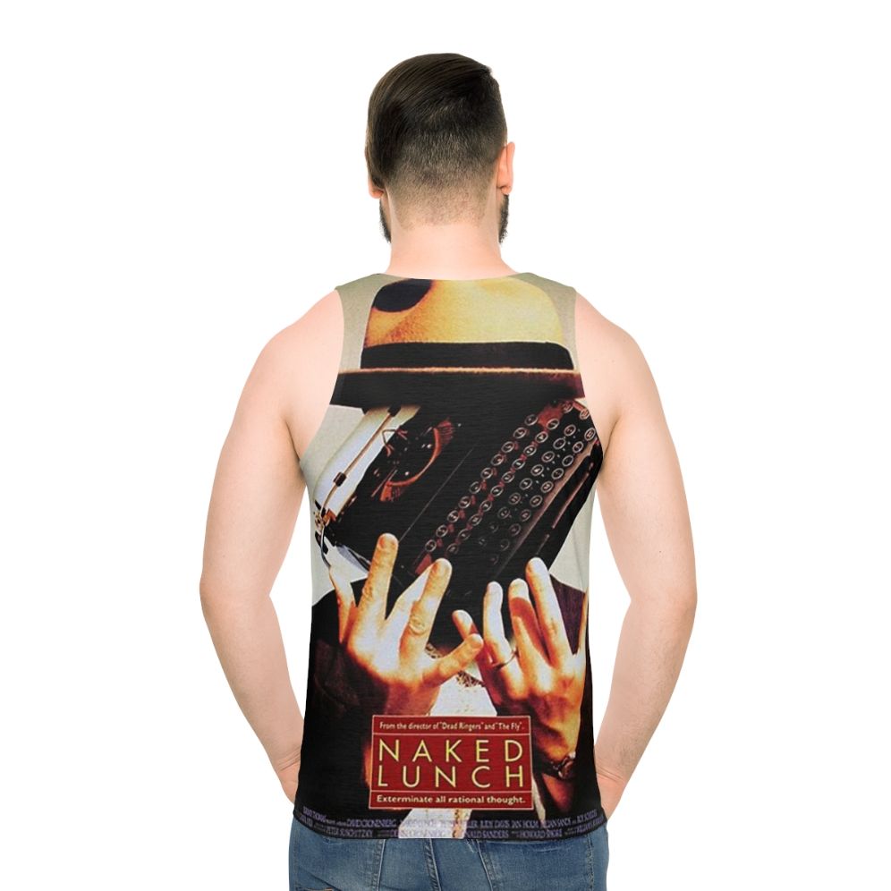 Unisex tank top with cult classic horror movie design