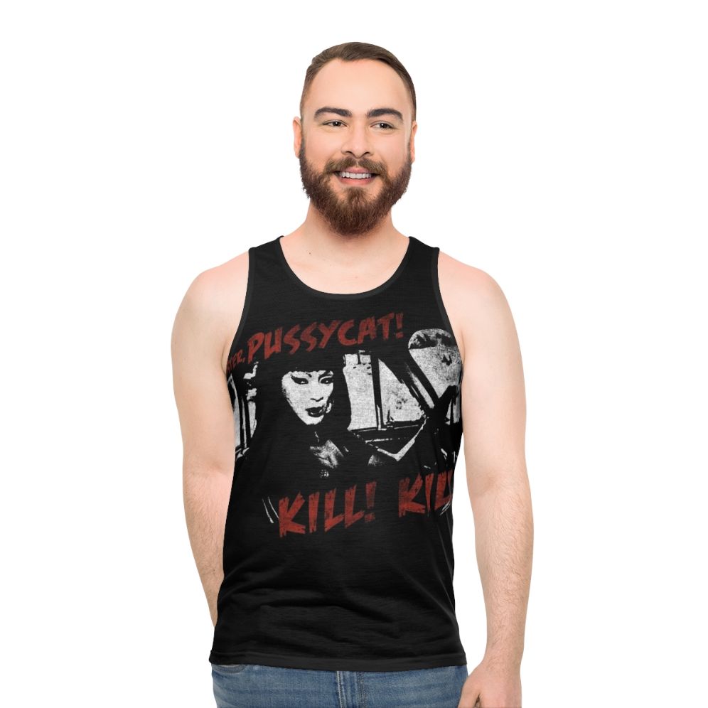 Unisex cult movie horror metal band tank top