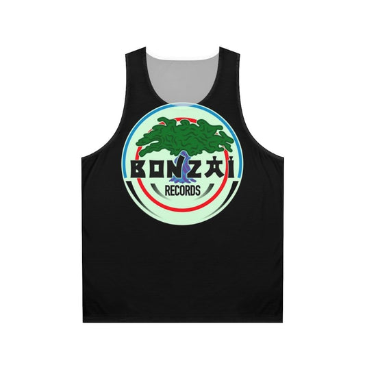 Unisex dance music tank top