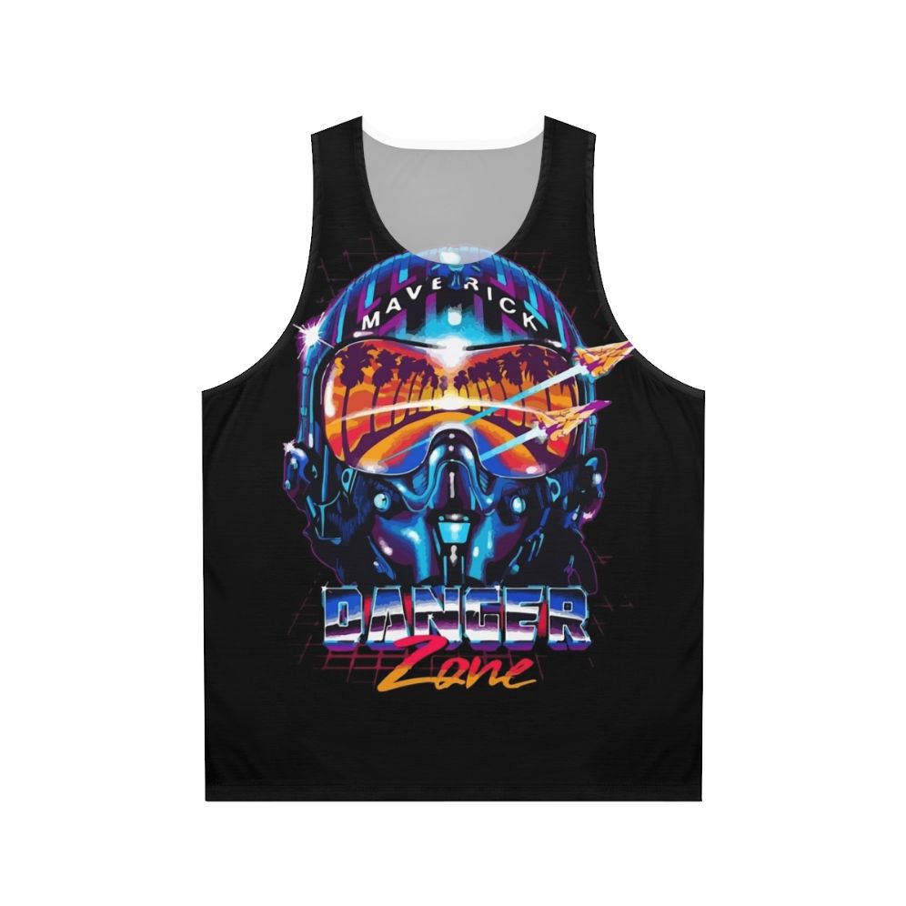 Unisex 'Danger Zone' military-inspired tank top