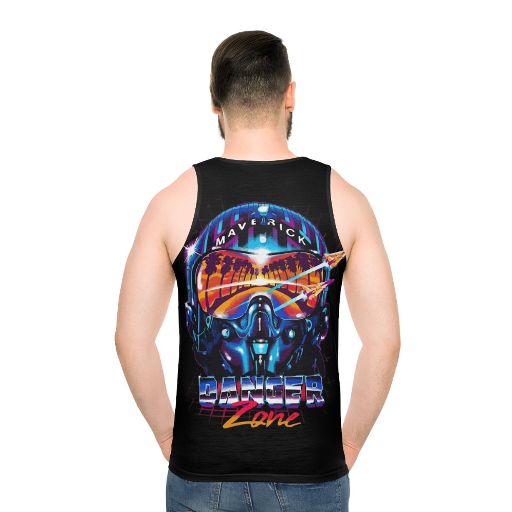Unisex 'Danger Zone' military-inspired tank top