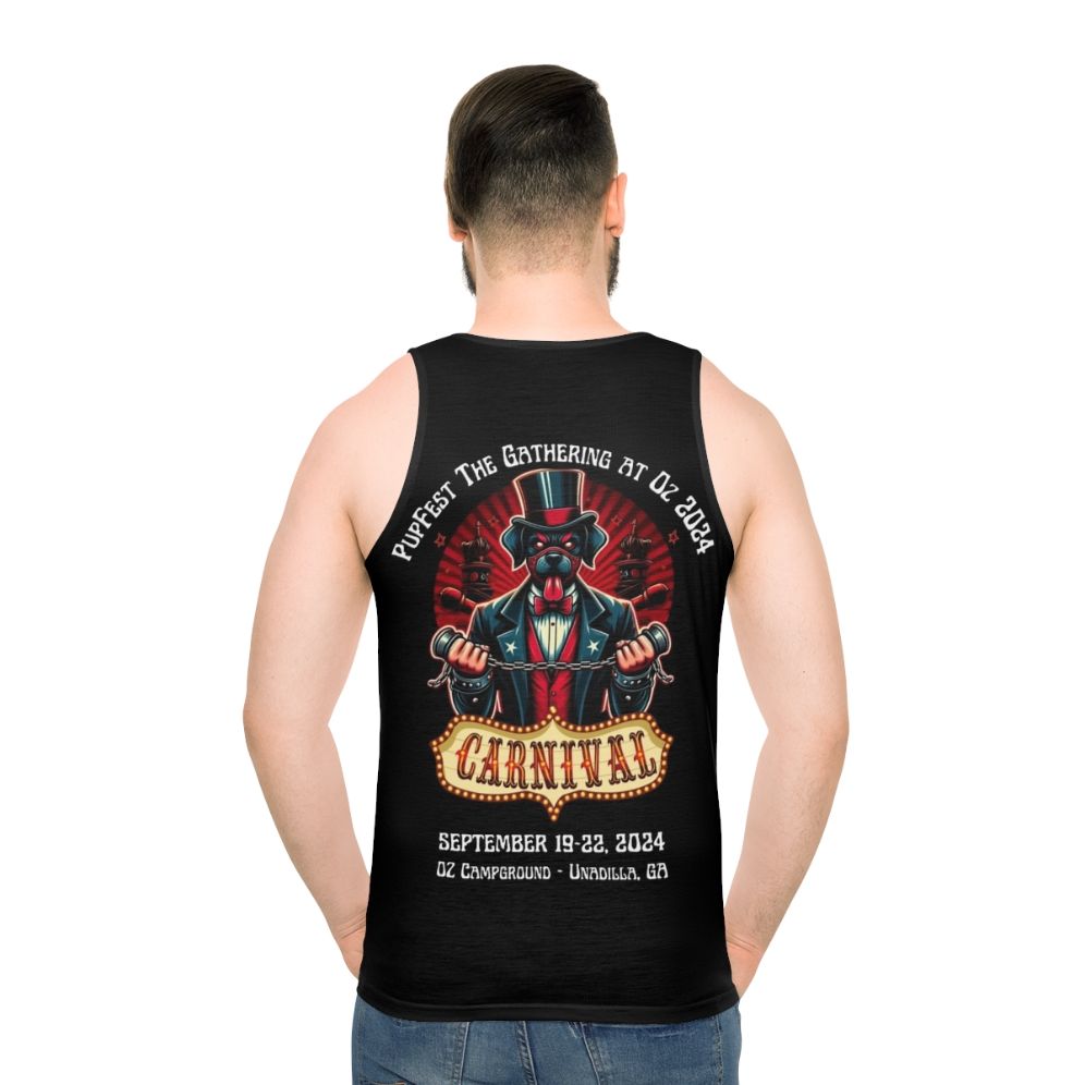 Unisex dark carnival pupfest festival fashion tank top