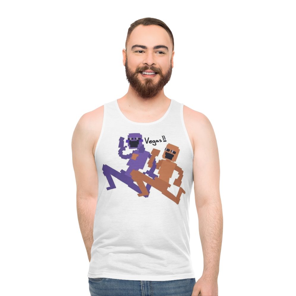 Unisex Dave Dsaf Dayshift at Freddy's Tank Top
