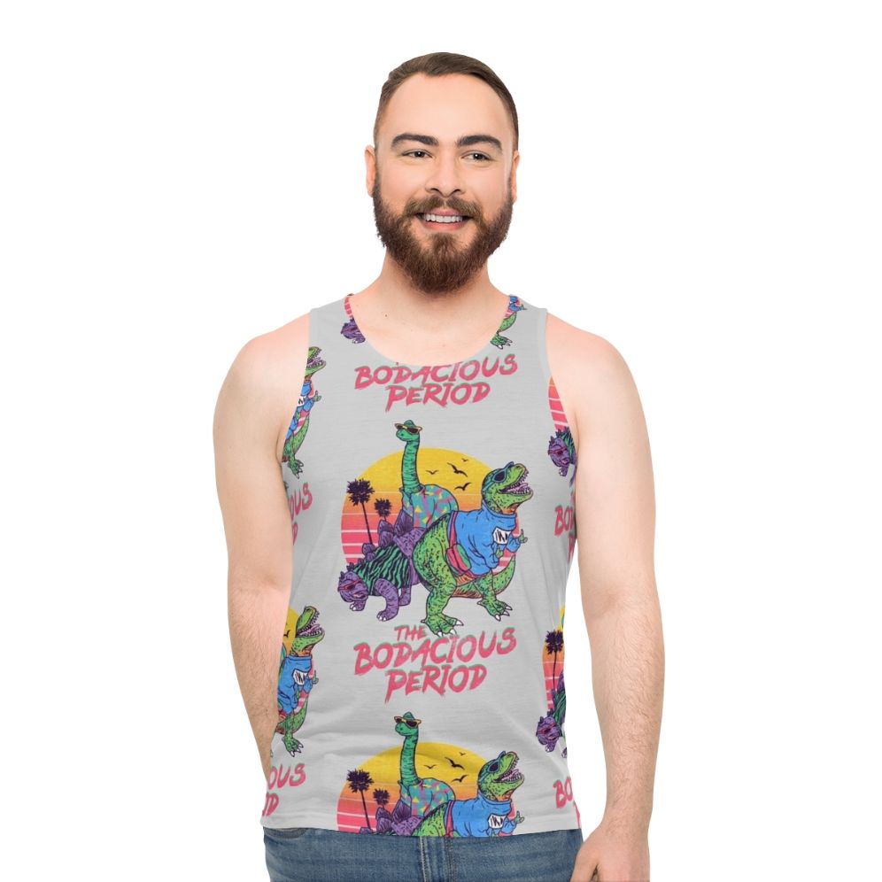 Unisex dinosaur period tank top