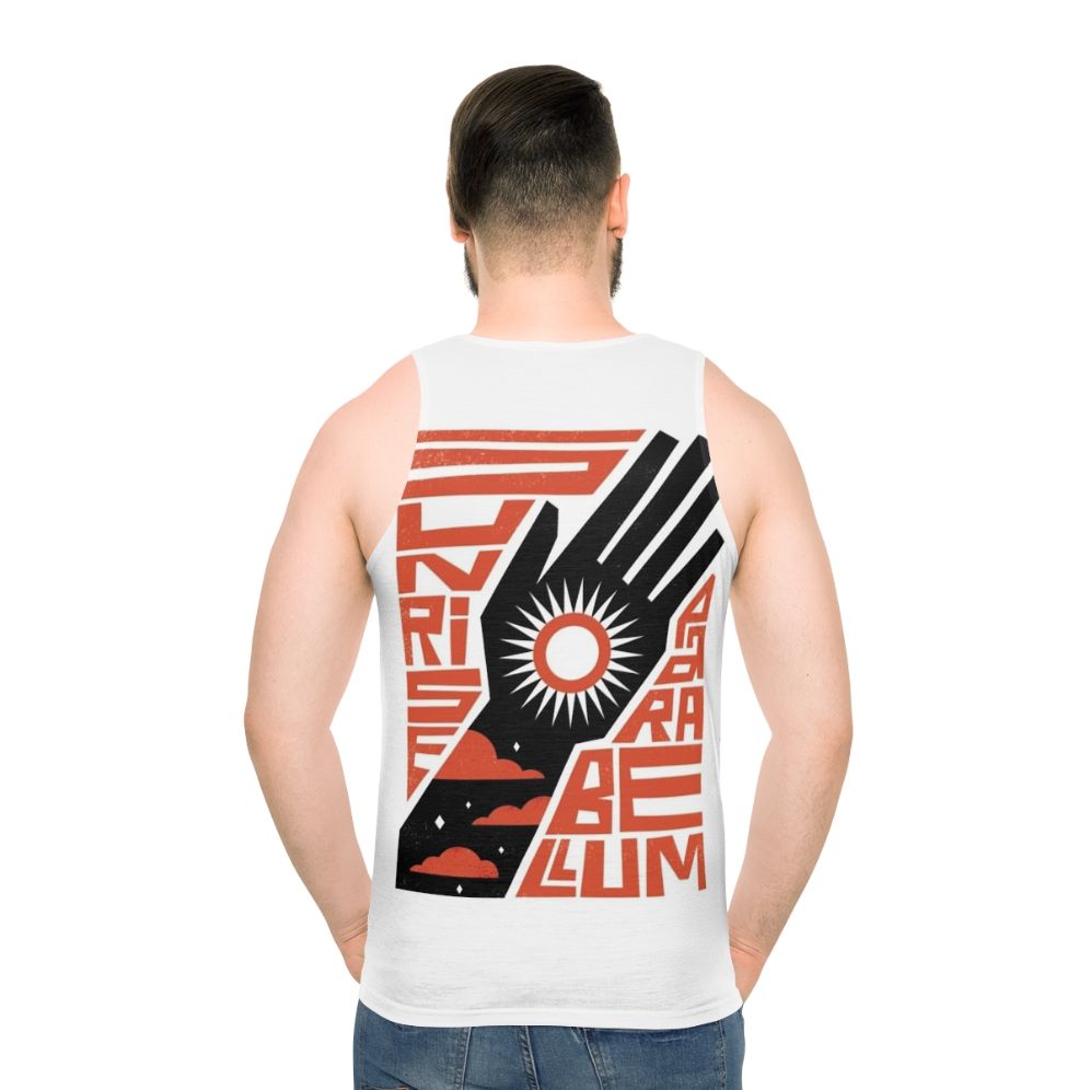 Unisex Disco Elysium Kim Kitsuragi 80s Retro Abstract Tank Top