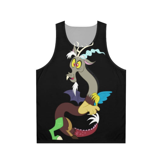Unisex Discord Draconequus Cartoon Tank Top
