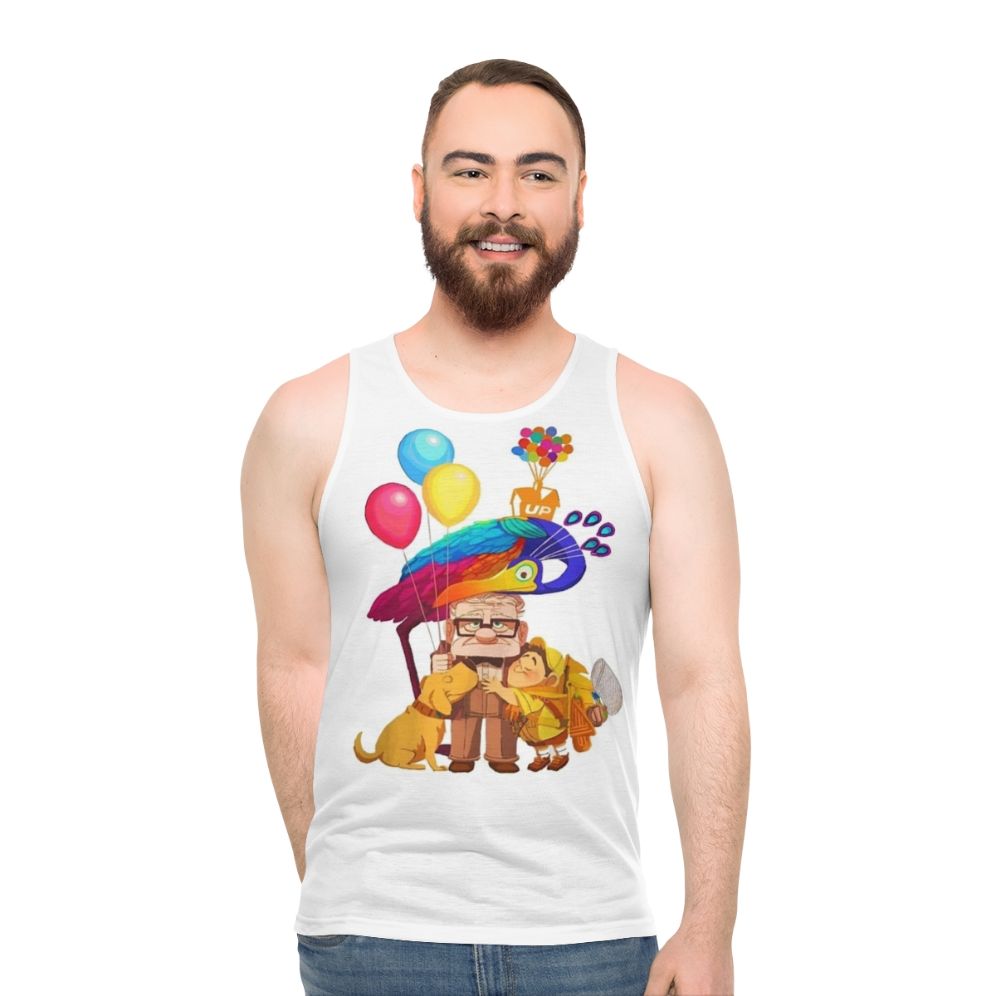 Unisex Disney Pixar Adventure Balloons Tank Top