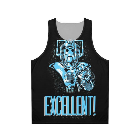 Unisex Doctor Who Cyberman Tank Top