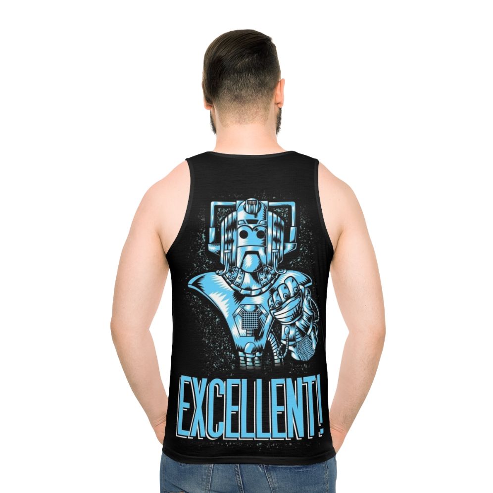 Unisex Doctor Who Cyberman Tank Top