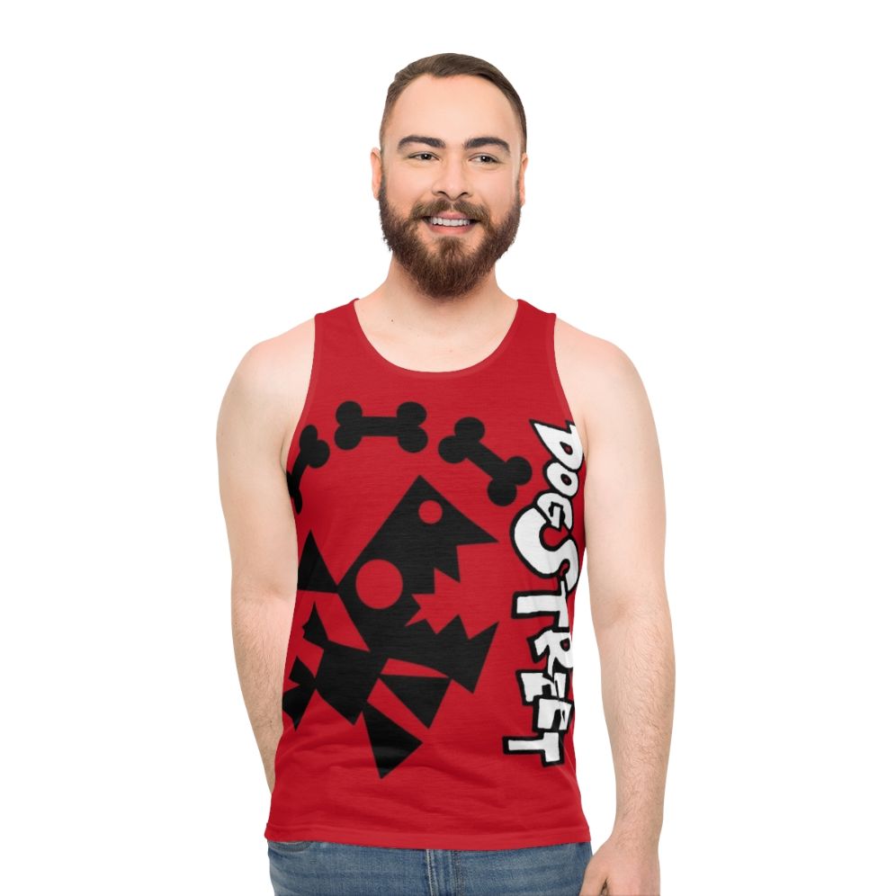 Unisex Dog Street Kingdom Hearts Tank Top