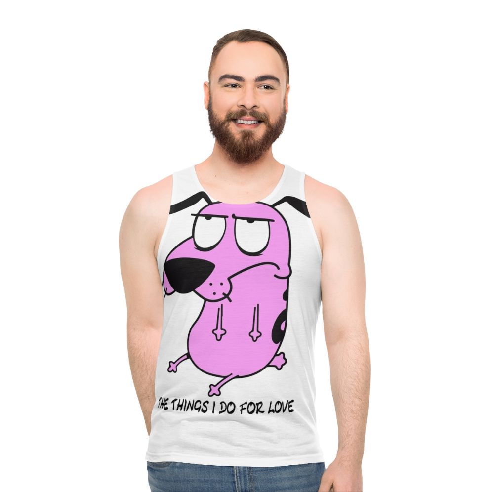 Unisex dog tank top