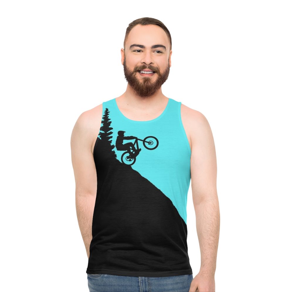 Unisex Downhill Mountain Bike Tank Top