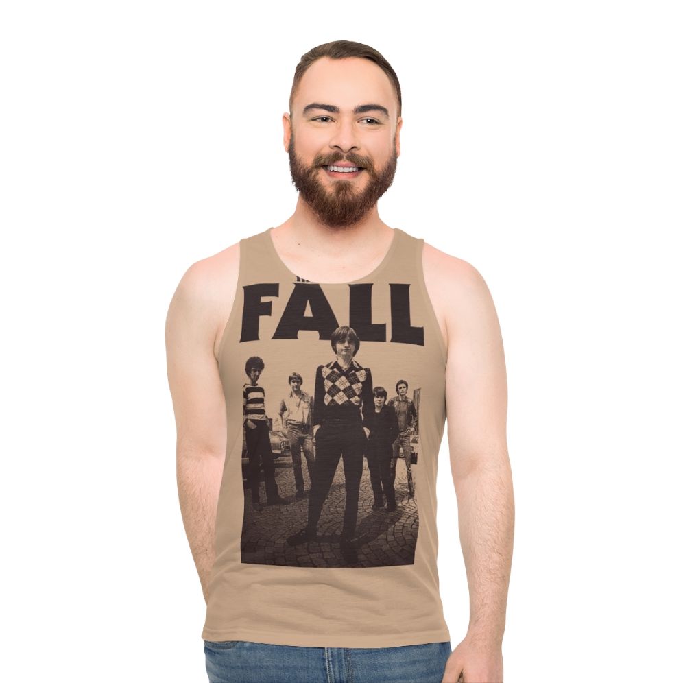 Unisex Dragnet Tank Top for Punk and Post-Punk Fans