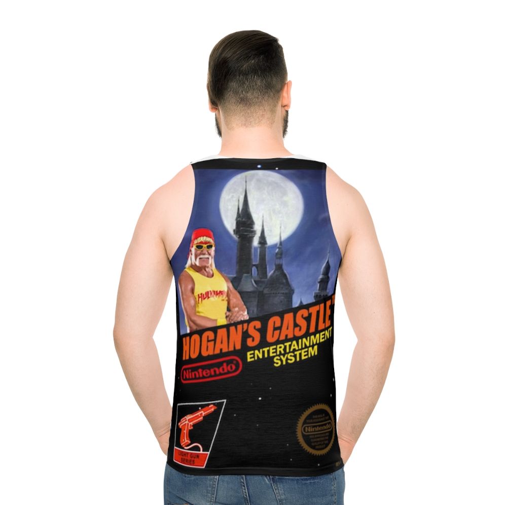 Unisex tank top with Hogans Castle and Beeg Beeg Yoshi design