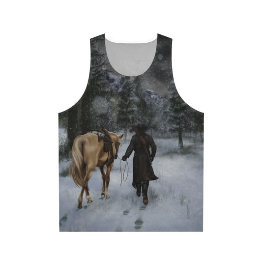Unisex tank top inspired by the video game Red Dead Redemption