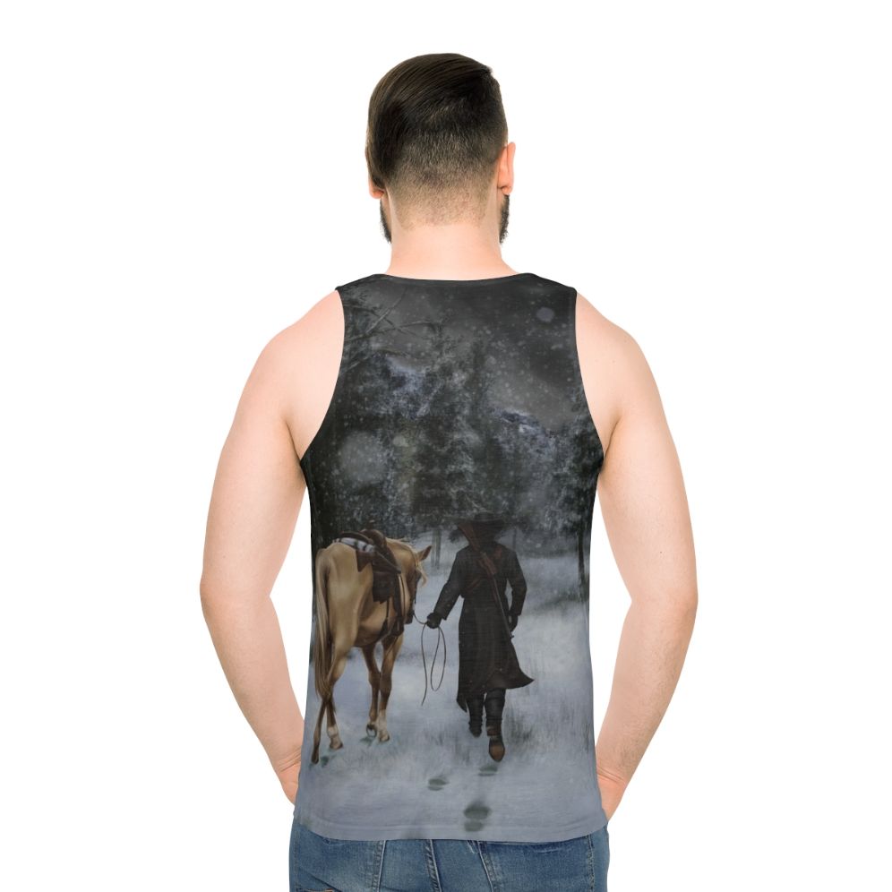 Unisex tank top inspired by the video game Red Dead Redemption