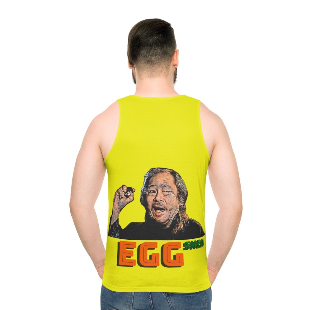 Unisex "Egg Shen" Tank Top Inspired by the 80s Cult Classic Big Trouble in Little China