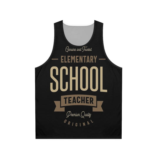 Unisex Elementary School Teacher Tank Top