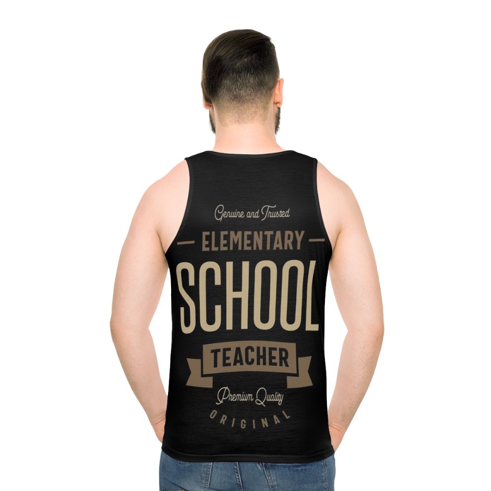 Unisex Elementary School Teacher Tank Top