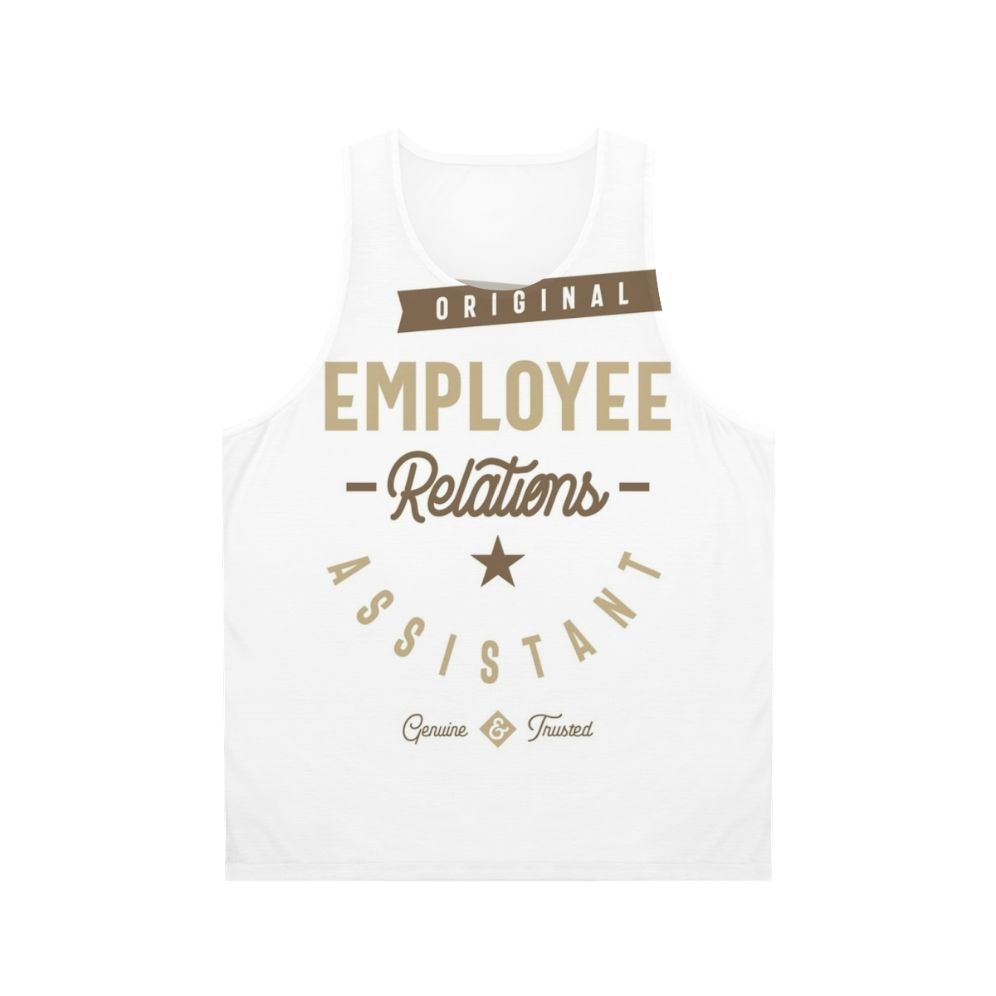 Unisex Employee Relations Assistant Tank Top