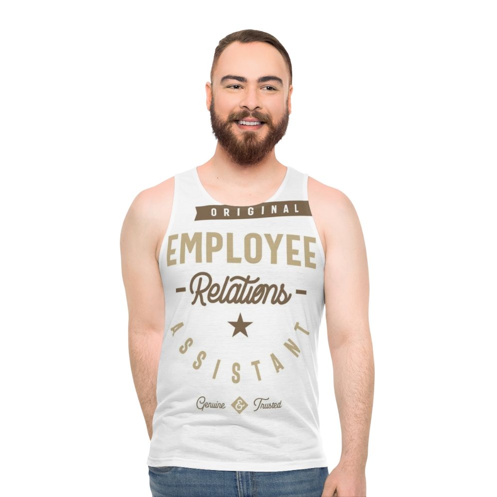 Unisex Employee Relations Assistant Tank Top