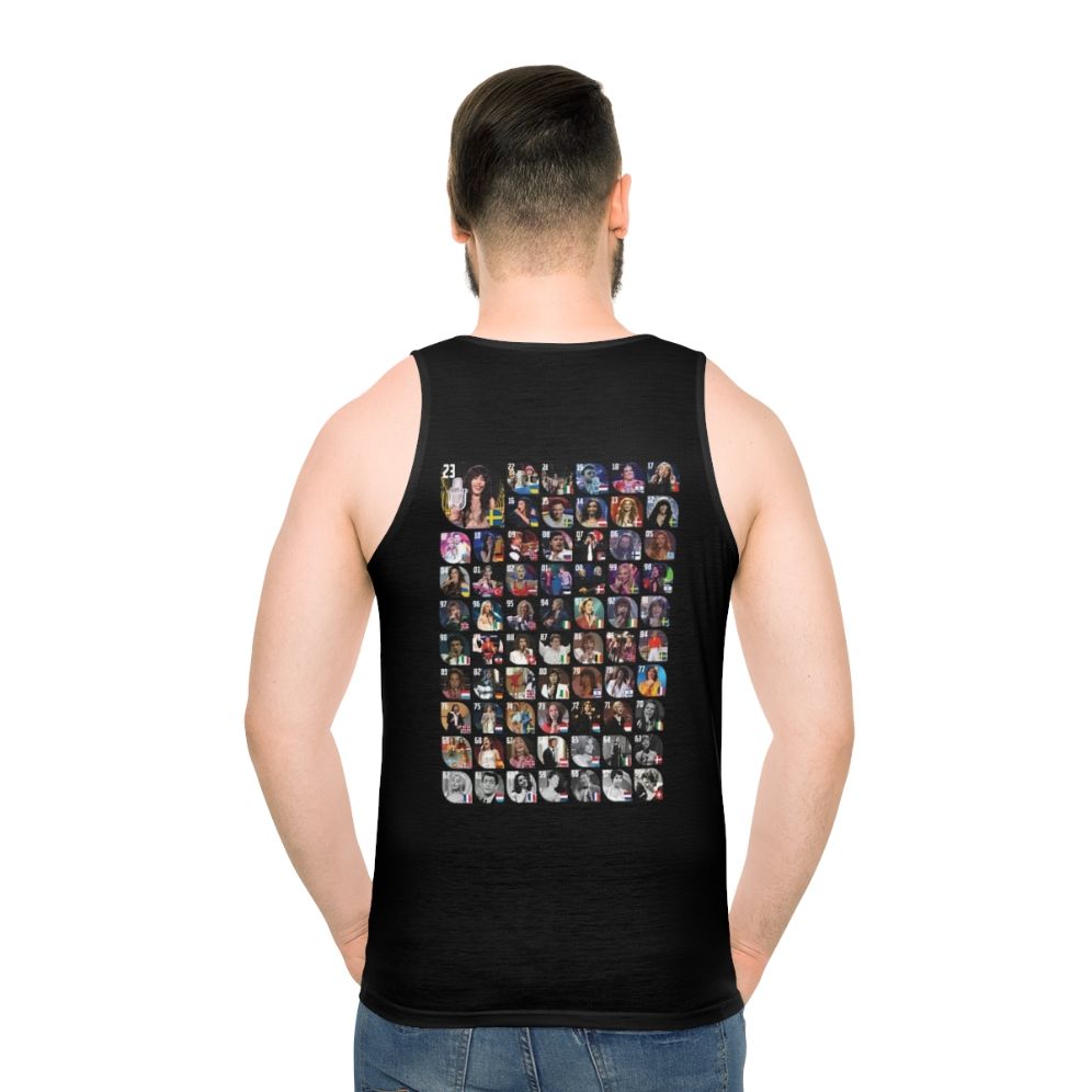 Unisex tank top with Eurovision Song Contest winners design