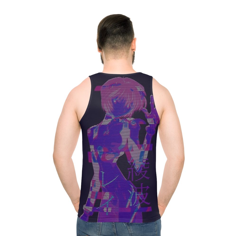 Unisex Evangelion Rei Ayanami Vaporwave Tank Top