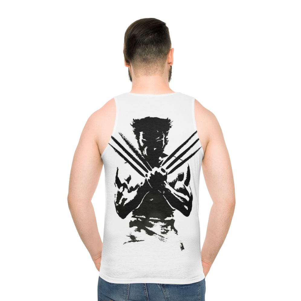 Unisex fantasy claws tank top with a fierce predator design