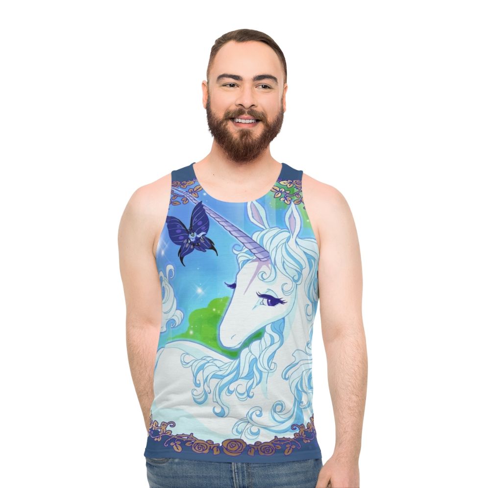 Unisex Fantasy Unicorn Tank Top