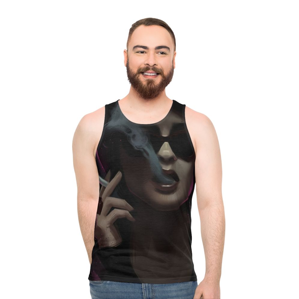 Unisex fight club marla singer tank top