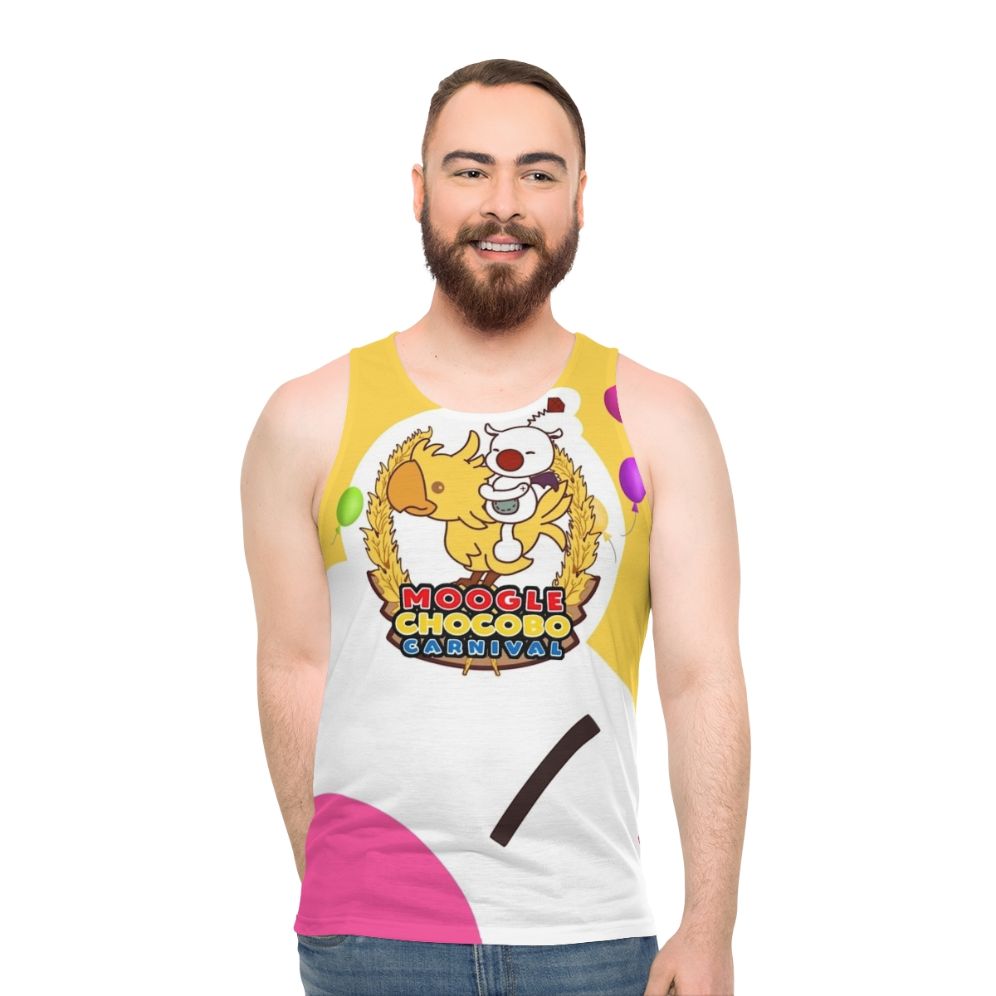 Unisex Final Fantasy Chocobo Moogle Carnival Tank Top