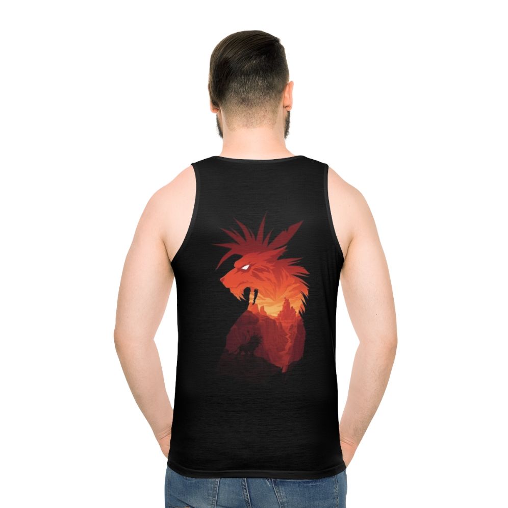 Unisex Final Fantasy VII Red XIII Cosmo Canyon Tank Top