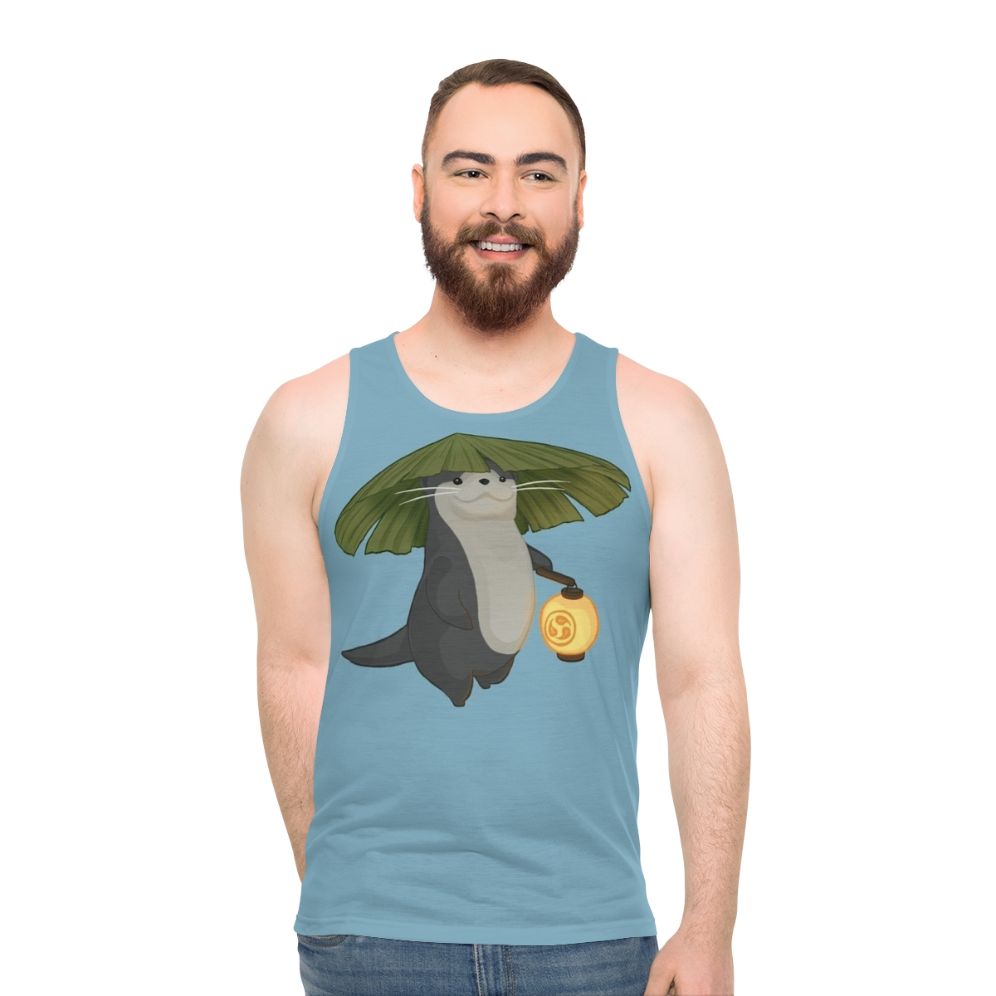 Unisex Final Fantasy XIV Odder Otter Minion Tank Top