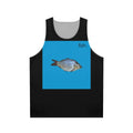 Unisex fish tank top with Weezer design