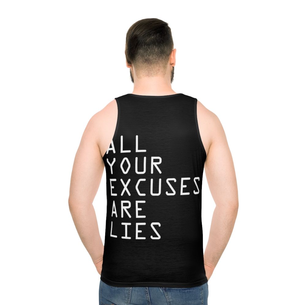 Unisex fitness motivational tank top