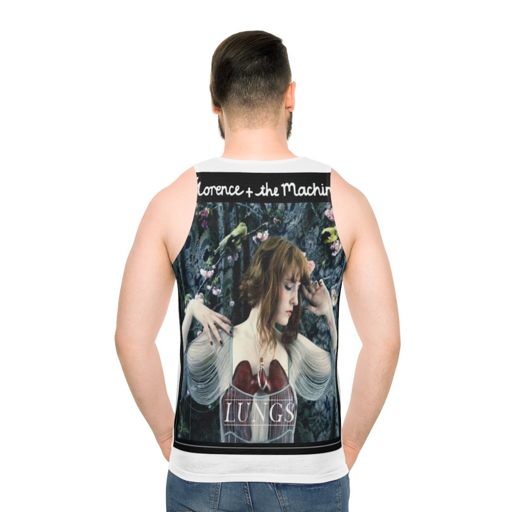 Unisex floral tank top