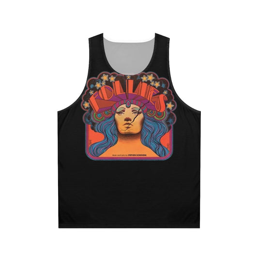 Unisex Follies Tank Top with Sondheim Inspired Design