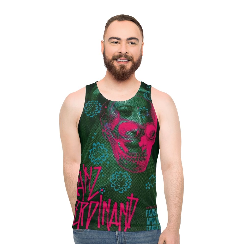 Unisex vintage Fonda Theatre music merchandise tank top
