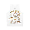 Unisex Foxes Wildlife Tank Top