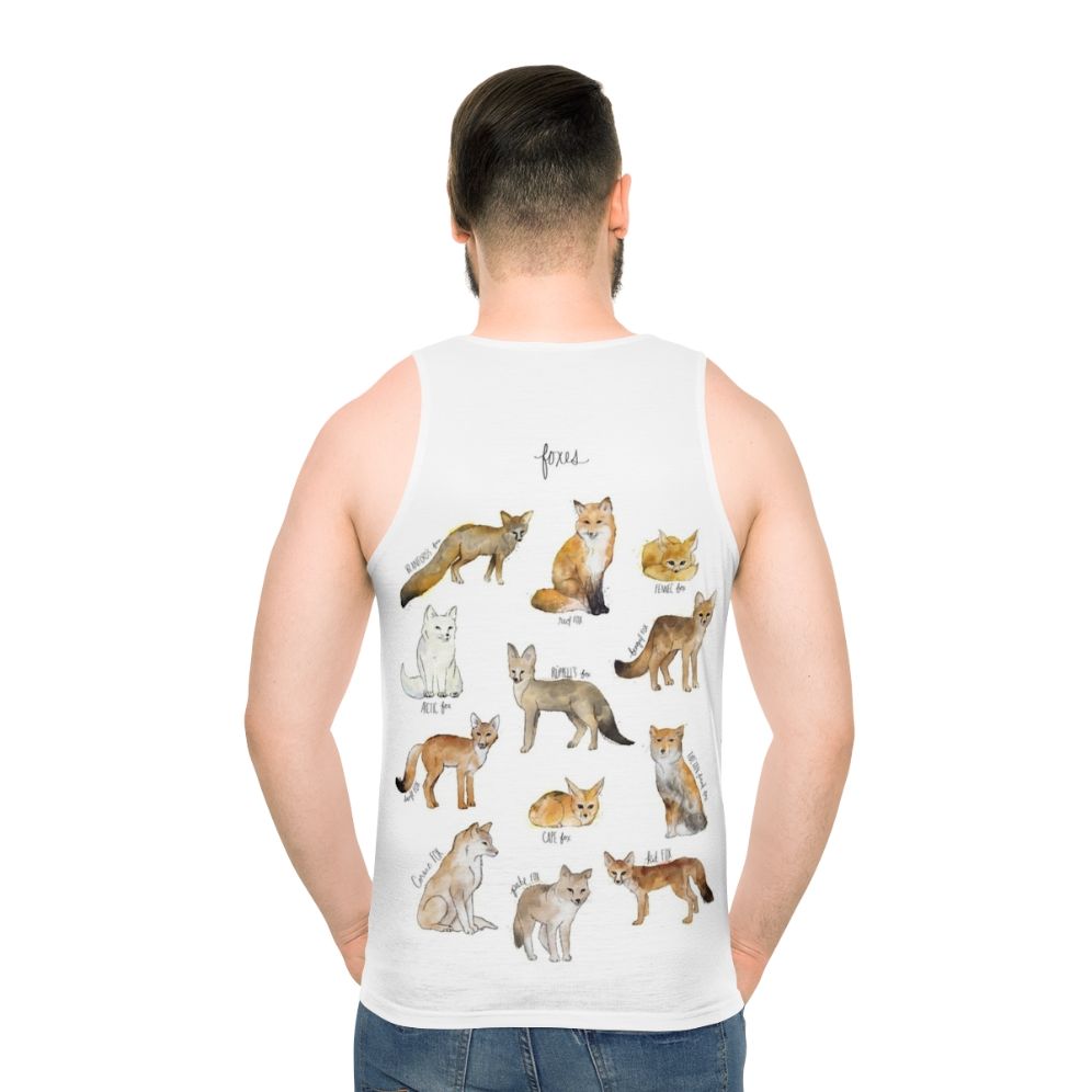 Unisex Foxes Wildlife Tank Top