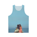 Unisex tank top inspired by the French new wave film Pierrot le fou