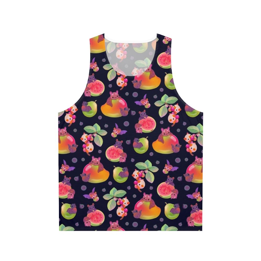 Unisex Fruit Bat Dark Tank Top