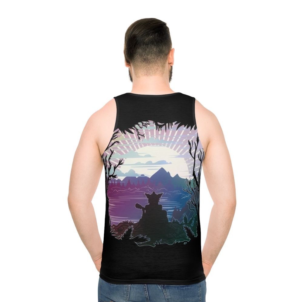 Unisex furry music anthology horizon design tank top