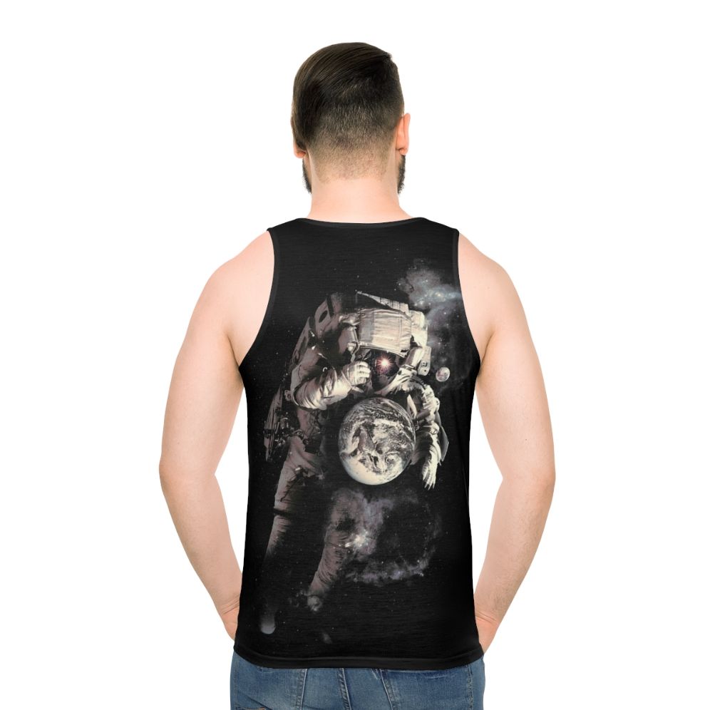 Unisex tank top with galaxy design