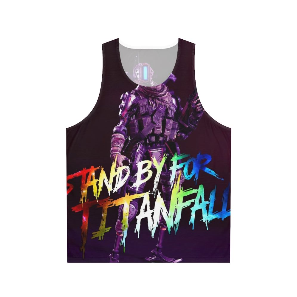Unisex tank top with e-sports and 4k video graphics