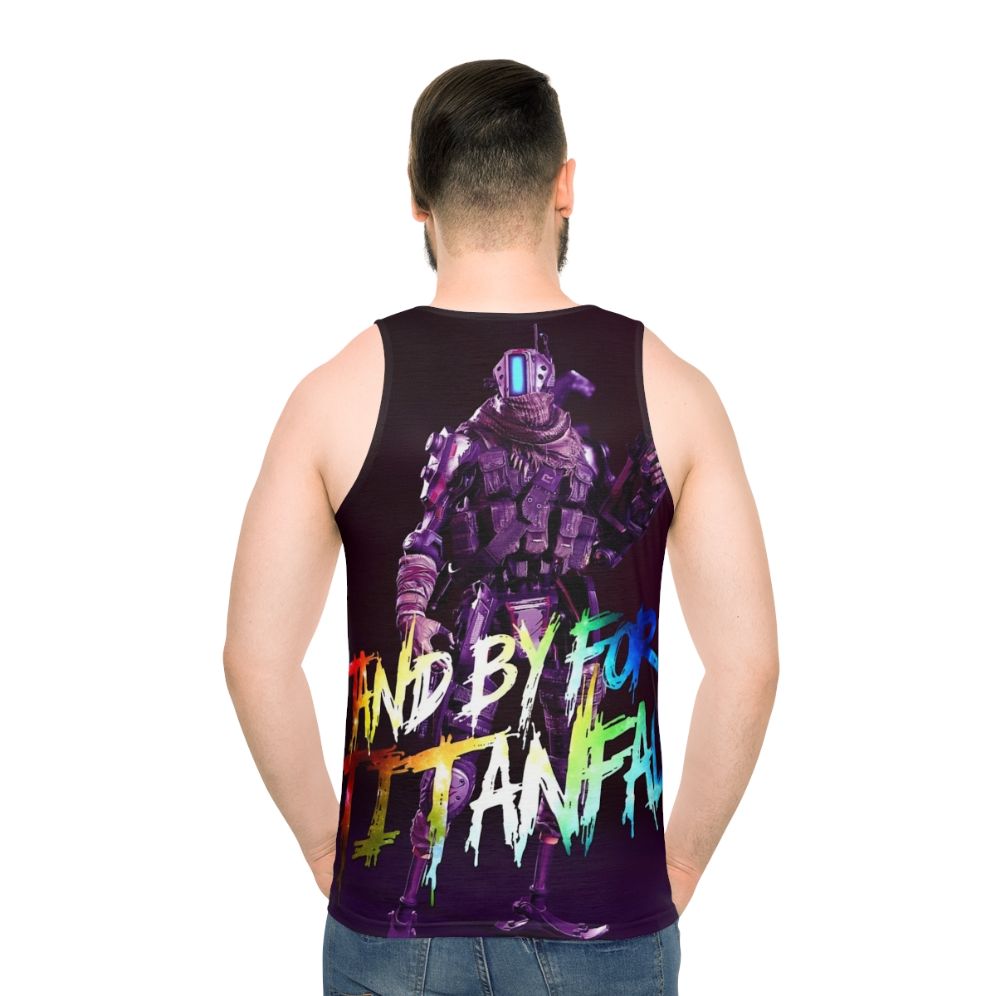 Unisex tank top with e-sports and 4k video graphics