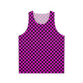 Unisex gaming tank top with Missing Texture design