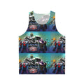 Unisex gaming tank top with Real Steel movie design