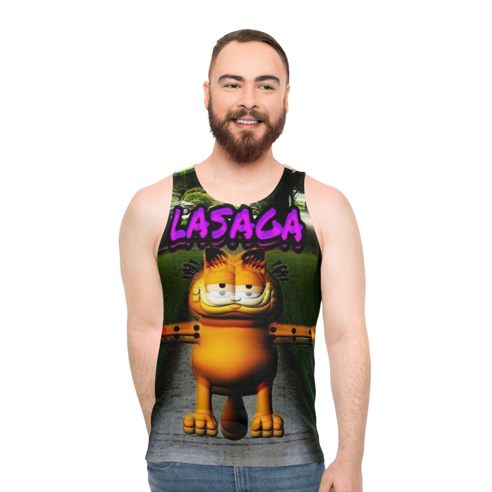 Unisex Garfield Meme Tank Top